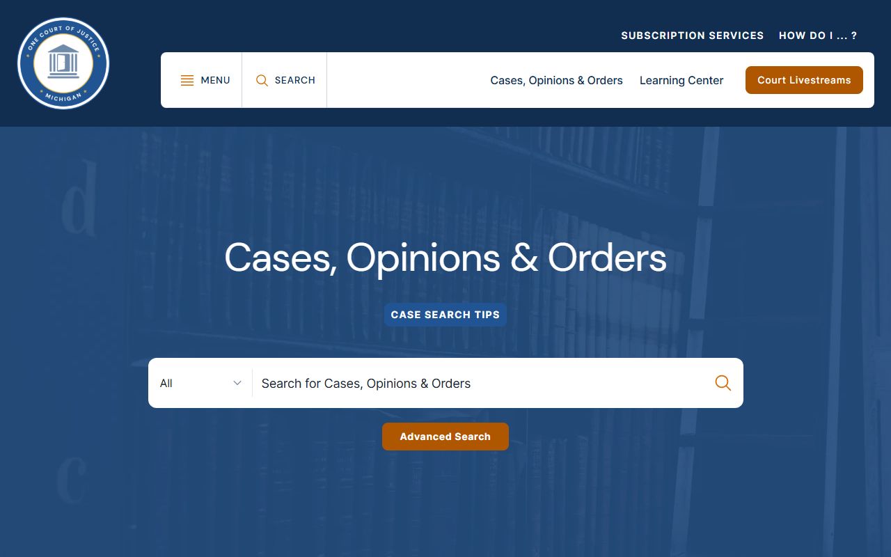 Michigan courts cases and opinions for Emmet County court records
